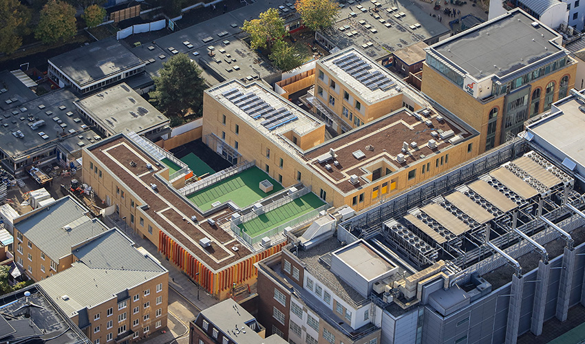 Moreland School roofing project
